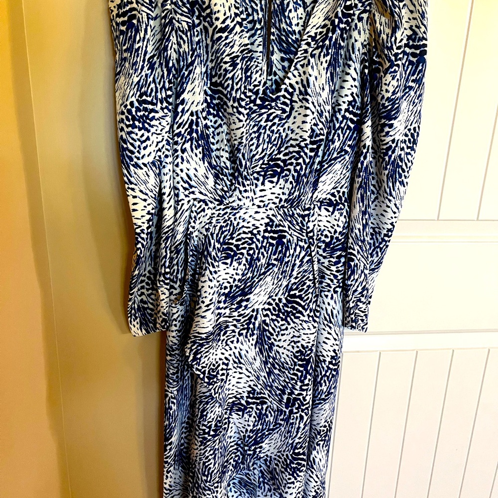 Express women’s wrap dress blue XS new!!!